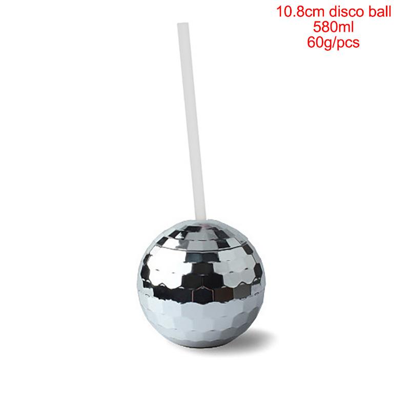 70s Disco Party Decorations Disco Balls Drinking Cups Straw Cocktail Stirrer cake Topper Bachelorette birthday Party supplies