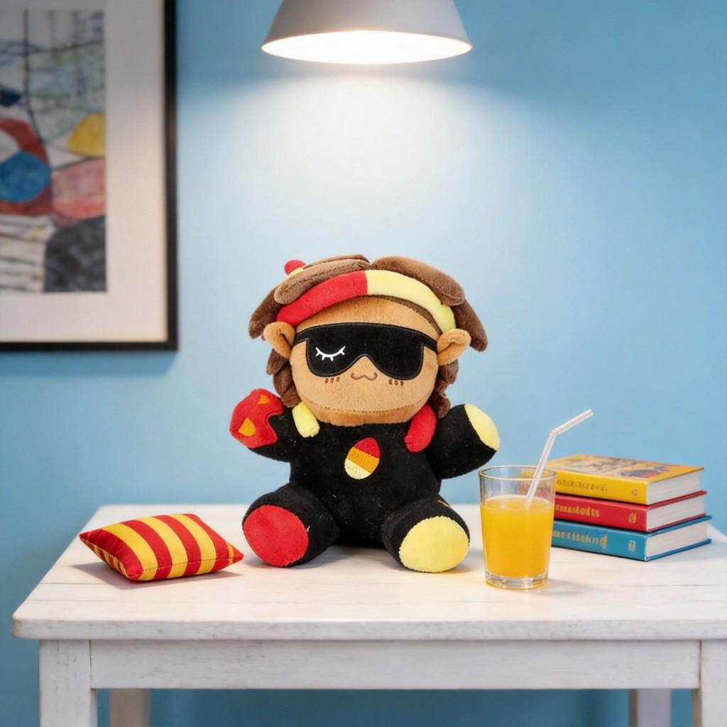 Flamefrags Plush Toy Cartoon Doll Gift For Kids And Teens