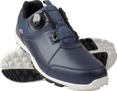 MEGA GOLF Golf Ayakkabıları Lacivert Kadran Serbest Kilit Çivisiz 26.5cm A-TOP MG-2021