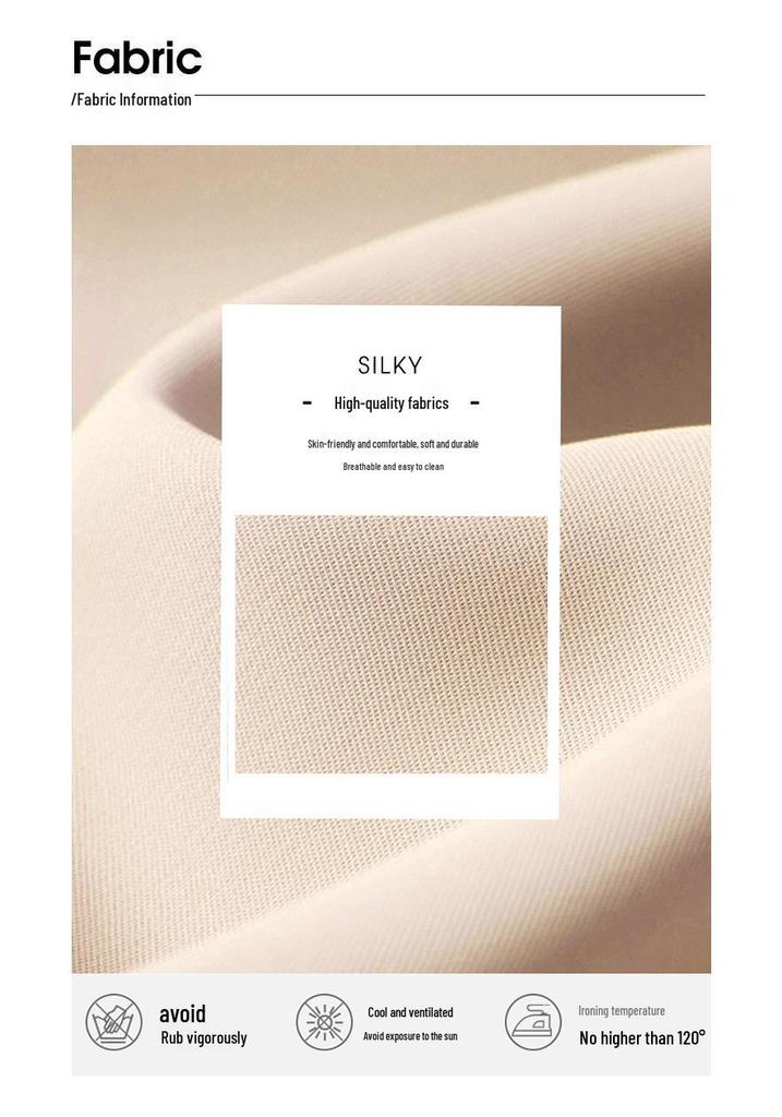 Women's Chiffon Long-Sleeve Satin Shirt - 2026 Spring Design, Hong Kong Style