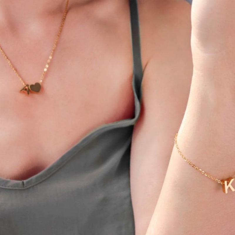 St. Delan DIY 3D Heart Necklace: Personalized Non-Fading Clavicle Chain