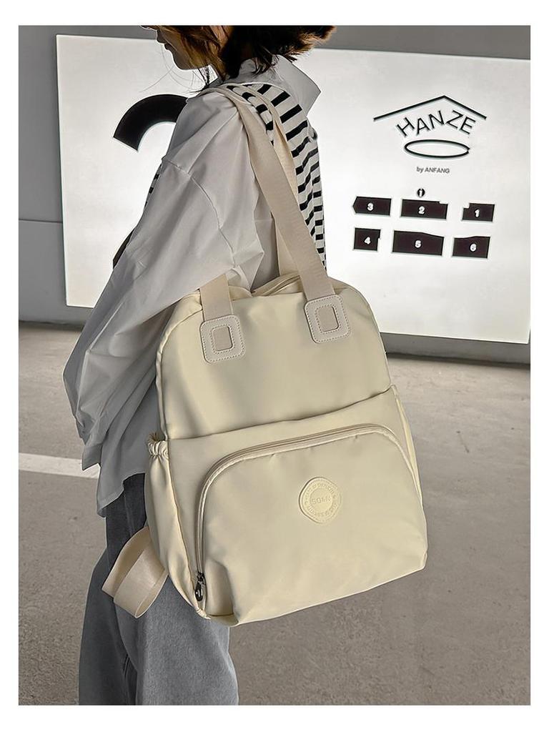 Women's Large Capacity Korean Style Multifunctional Backpack: Casual and Versatile Shoulder Tote for Travel