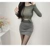 Korean Dongdaemun High Waist Slimming Elastic Mini Skirt - Trendy Hip-Hugging Women's Fashion