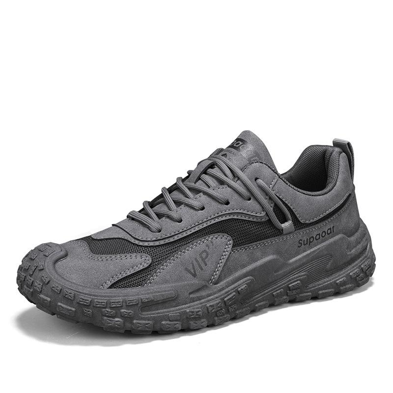 Men's shoes 2025 new spring casual sports shoes men's mesh breathable dad shoes student tide shoes men's outdoor