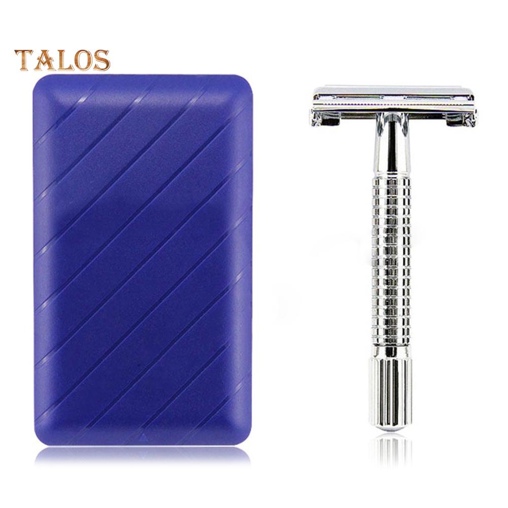TBH Men Classic Manual Double-Edged Razor Hair Removal Blade Beard Trimmer Shaver