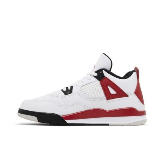 

Air Jordan 4 Retro PS Red Cement AJ4 GS BQ7669-161 EU 28 білий/червоний