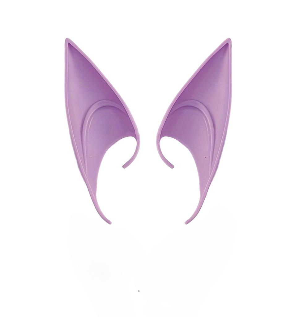 3 Pairs Halloween Elf Ears Christmas Angel Fake Ears Cosplay Dance Party Props Atmosphere Decoration Holiday Fun Ear Props