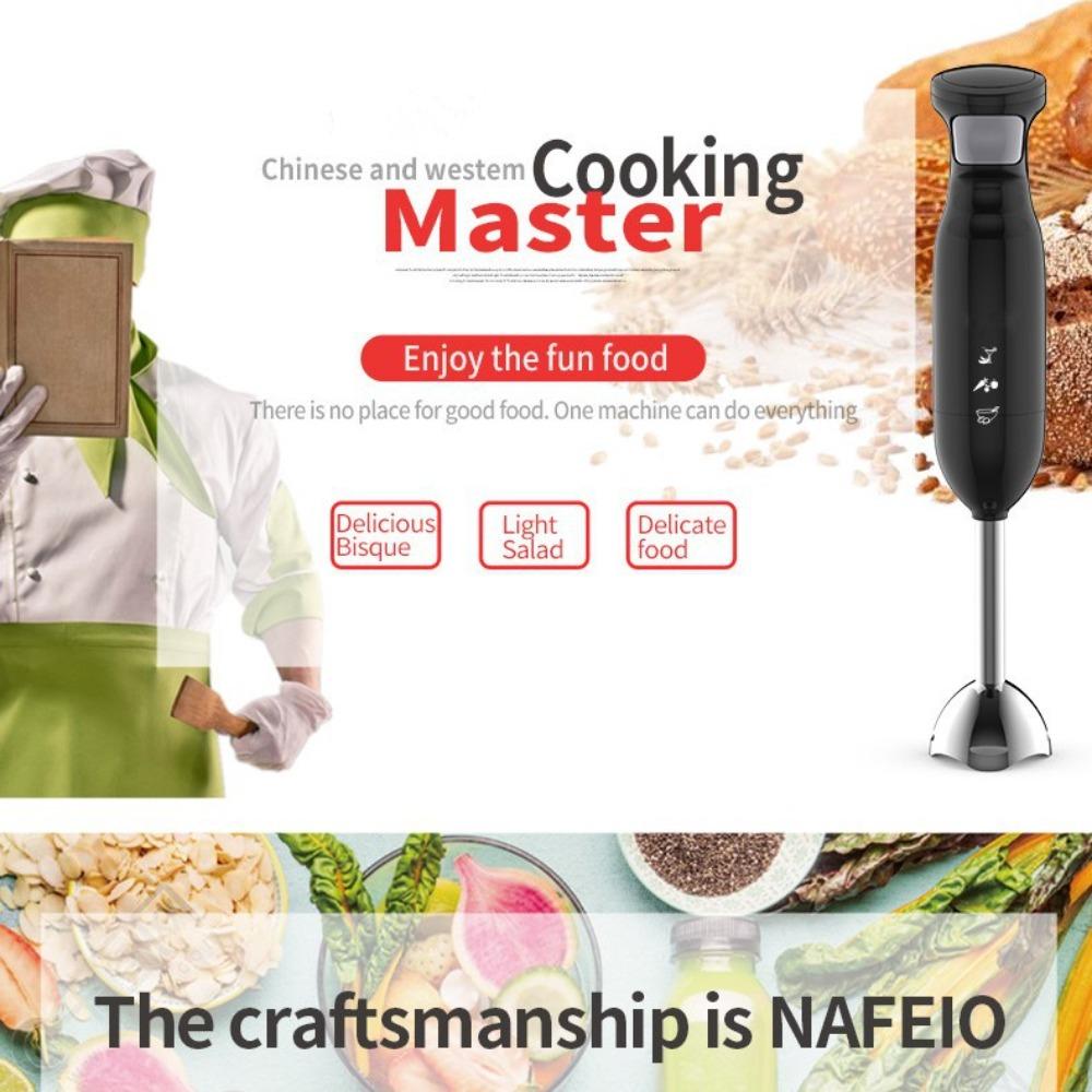 Supplementary Food Machine Cooking Stick Multifunctional Small Stainless Steel Mixer Household Kitchen Meat Grinder