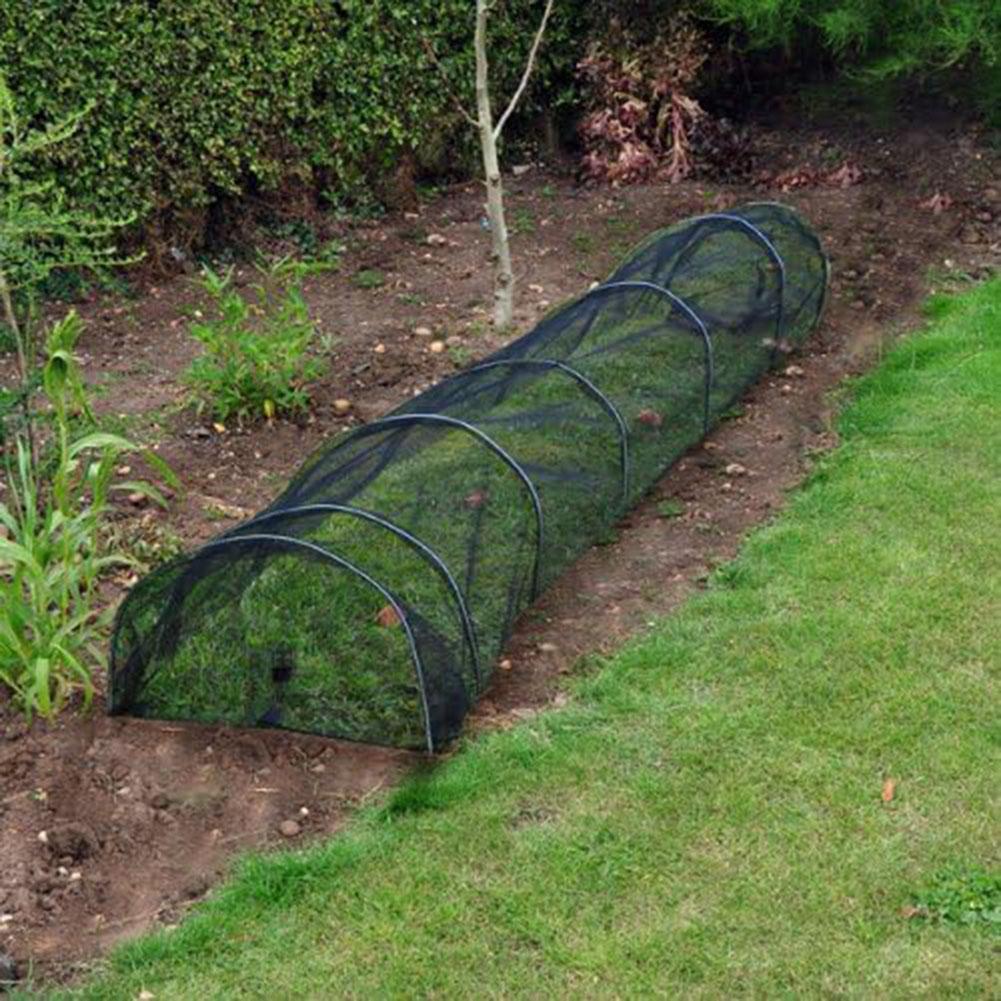 Agricultural Black Mesh Planting Tunnel Plastic Cover For Vegetable Planting Agricultural Greenhouse Sun Shade Mesh Screen