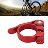 Bike Seatpost Clamp Professional 34.9mm Aluminum Alloy Lightweight High Strength CNC Machined Quick Release   Seatpost Clamp