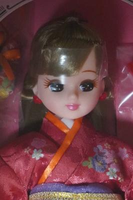 Takara Tomy Brand Buy It Kimono New, Now Licca-chan Doll, Red, LD-30