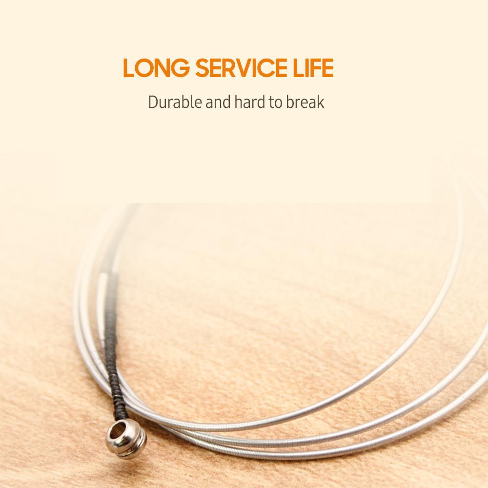 4 PCS Violin Strings for 3 4 4 4 Violins Magnesium Aluminum Wound Universal Full Set (G D A E) Fiddle String