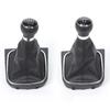 5/6 Speed Black Gear Shift Knob for Golf 5 Sagitar