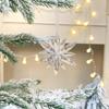 2026 Christmas Snowflake Crystal Ornaments - Acrylic Creative Tree Decorations