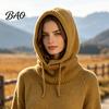 Wind Resistant Tactical Mask Winter Balaclava Hat for Men And Women, Windproof Full Coverage Headgear Outdoor Sports Knitted Hooded Neckerchief,
