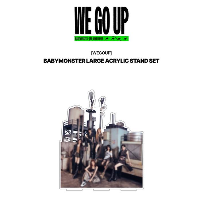 Pre-order BABYMONSTER WE GO UP Large Acrylic Stand Set
