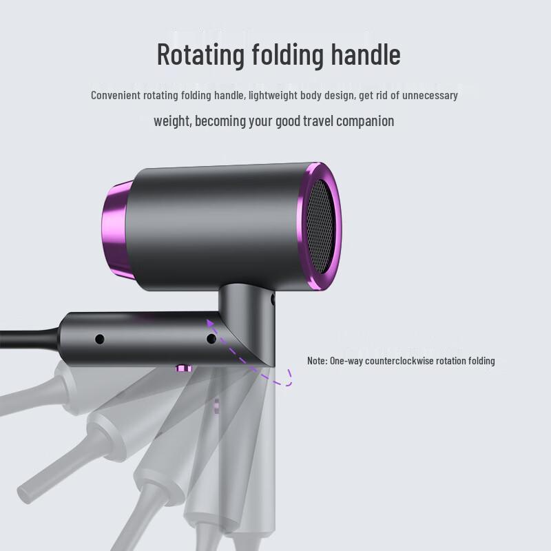 Rotating Folding Ionic Hair Dryer