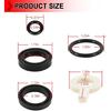 30623 Seal Kit, Pump Washer Seals Kit Fits for Cat Pump 30 31 34 310 340 350 Model (5 Frame Plunger Pump), Pack of 3