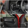 For 21- Ford F150 Carbon Fiber Interior Dash Side Air Outlet Vent Cover Trim