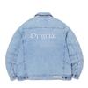 Intercrew [24Ss] Embroidered Denim Trucker Jacket Ity1Ej04Alb