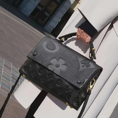 Borsa a tracolla in vera pelle alla moda Qiandian 2024