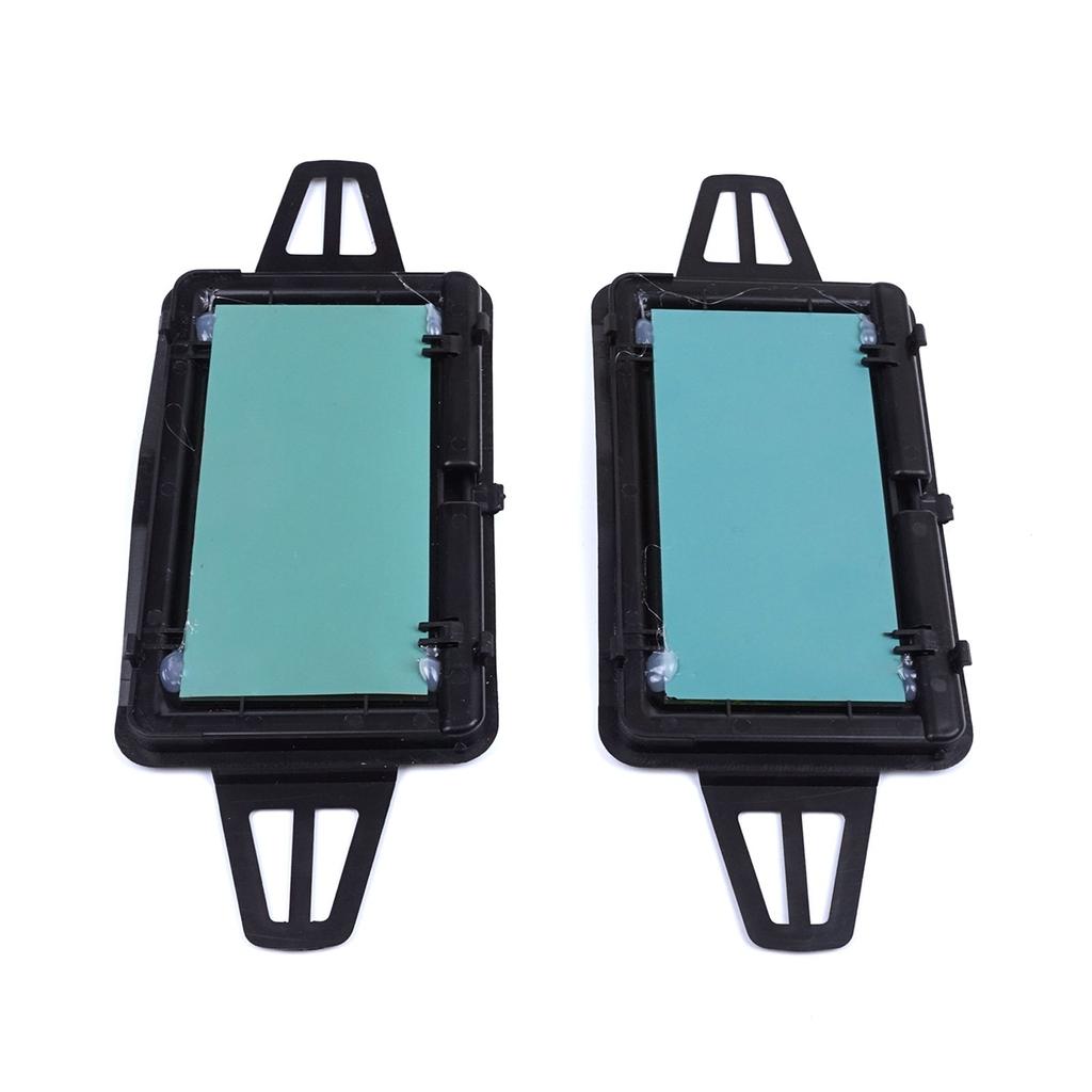 BDP524-1 2 sztuki osłona przeciwsłoneczna do makijażu lusterko kosmetyczne i lusterko czarne do Mercedesa W210 W211 2108102510 2118100410 