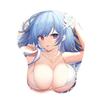 Beautiful Anime 3D Silicone Wrist Rest Mouse Pad - Creative Design, Hot Selling
