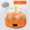 6/9/12 Eggs Incubator Fully Automatic Turning Hatchery Incubator Brooder Machine Farm Animals Egg Digital Temp Control Incubator
