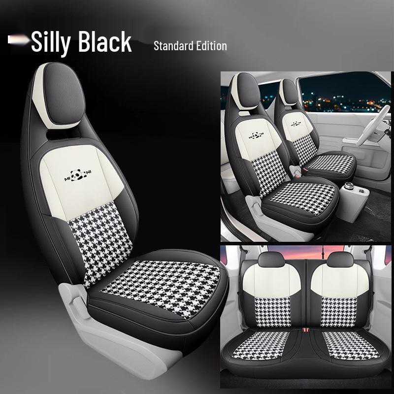 JXS Sports Leather Seat Cushion for Geely Panda MINI - All-Season Car Seat Cover