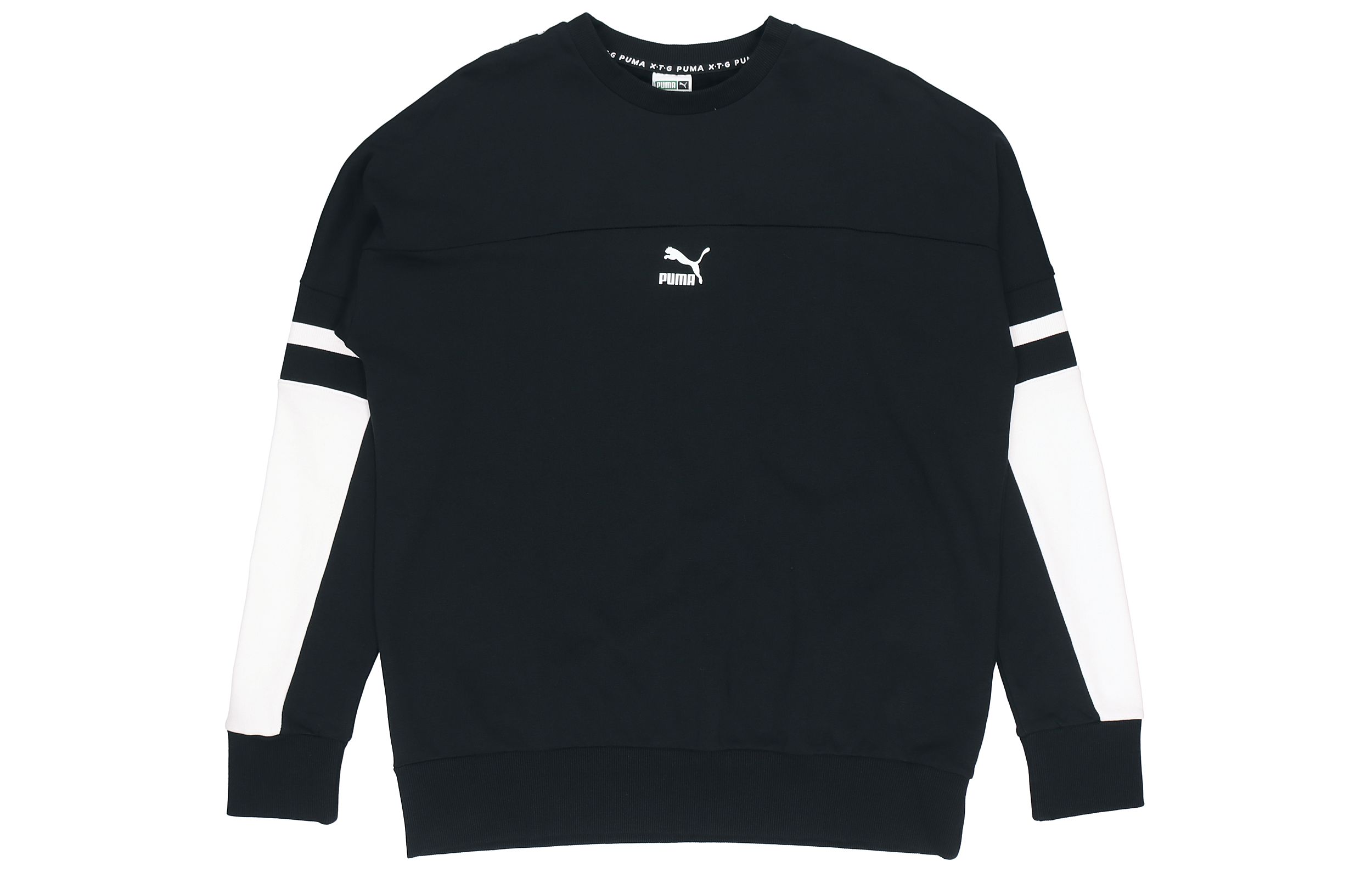 Свитшоты PUMA Мужские Черный Круглый вырез Умеренный Другое 595872-01 XXL
