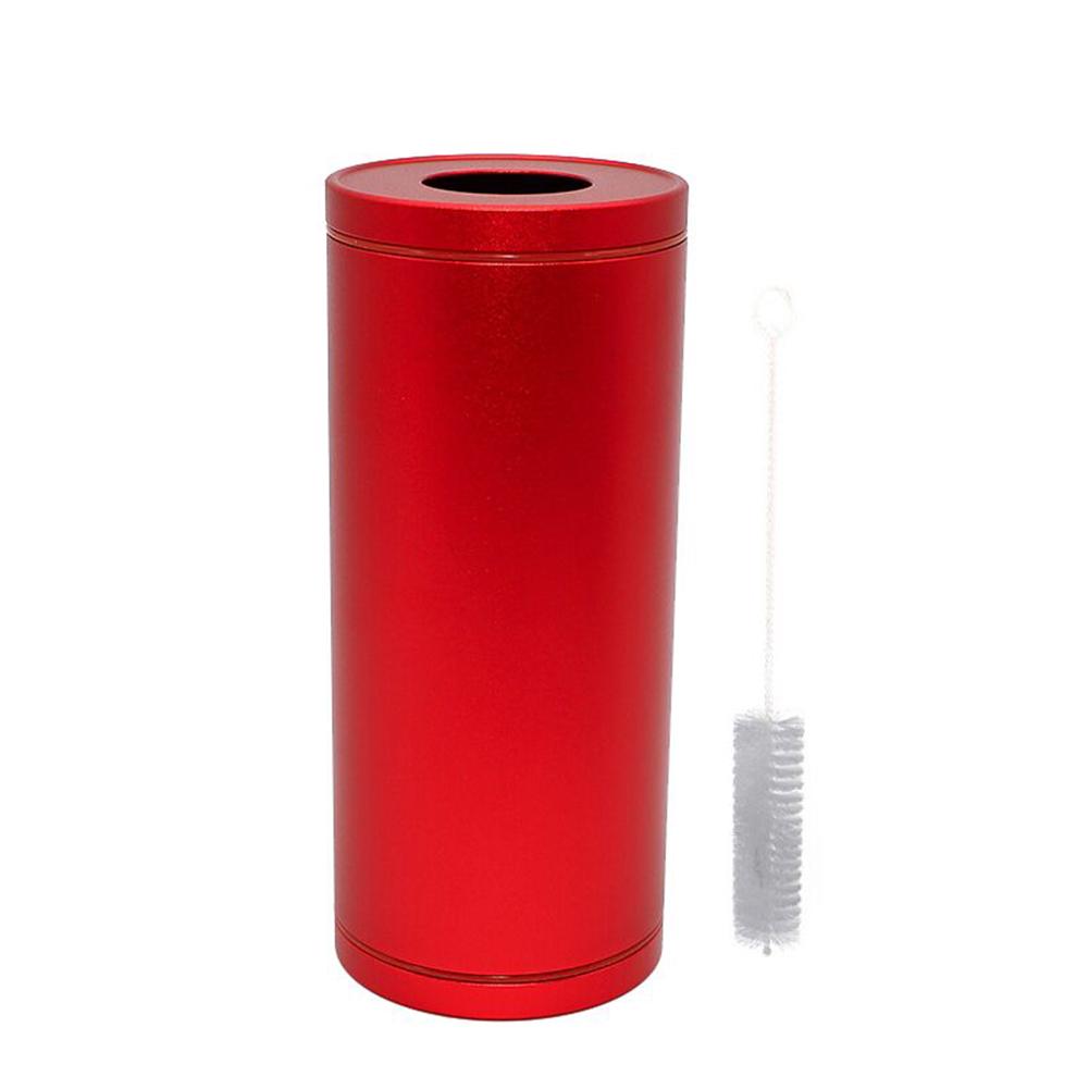 Aluminum Alloy Car Tissue Holder Cylinder Tissue Box Car Tissues Container Car Tissue Tube Car Accessories