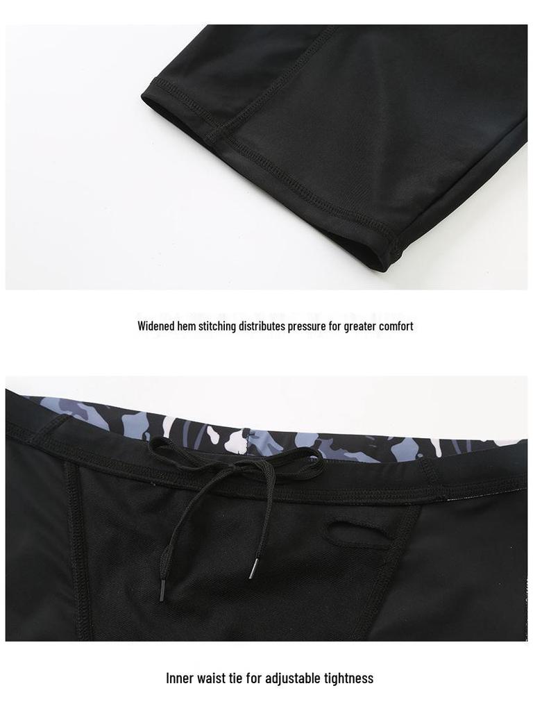 Herren Übergröße Sonnenschutz Badehosen Set