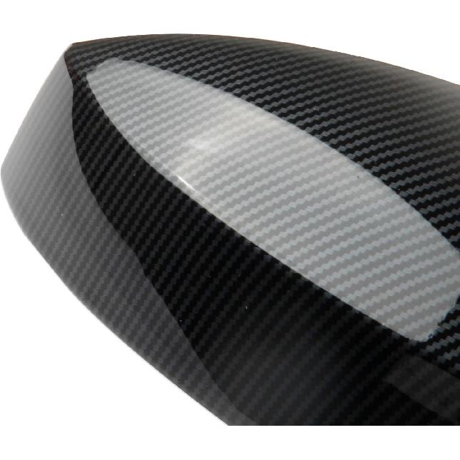 Carbon Fiber Style Side Rearview Mirror Cover Molding Trim Accessories for Nissan 350Z