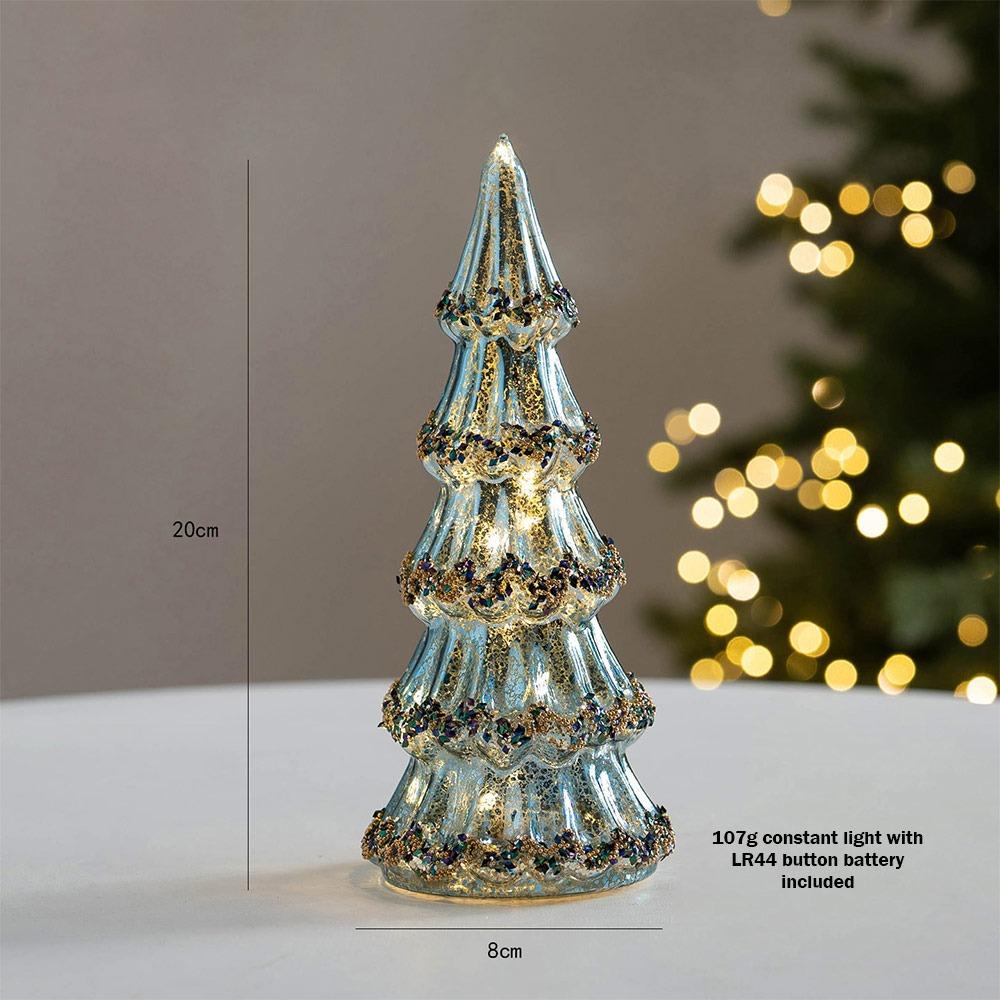 Rotating Christmas Tree Light LED Lamp Christmas Ambient Lighting  Festival Favors