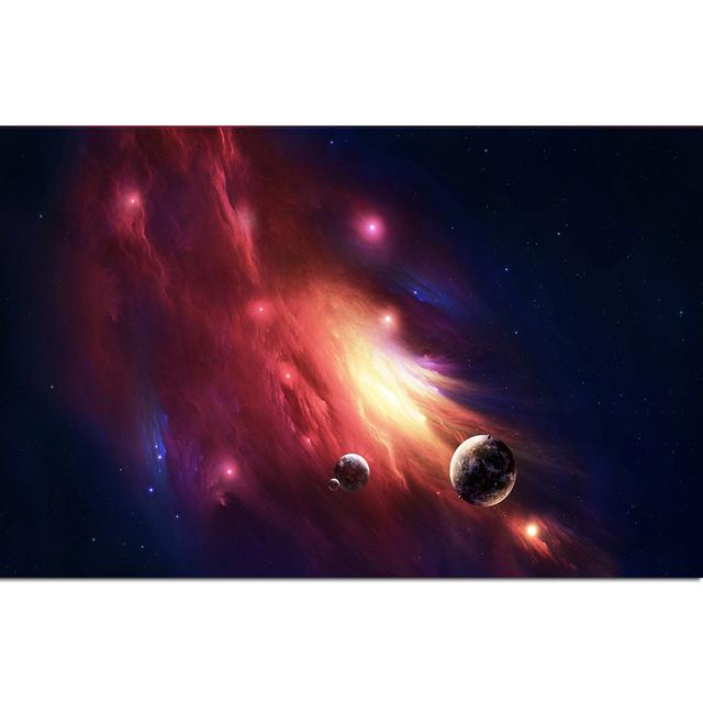 Earth Poster Cosmic Nebula Starry Sky Space Wall Canvas Painting Picture for Living Room Decor Posters and Prints with Unframed