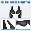 Mud Flaps Front Rear Mudguards for BYD Shark 6 2024-2026 Black Mud Guards Car Anti-Sand Guard Protector