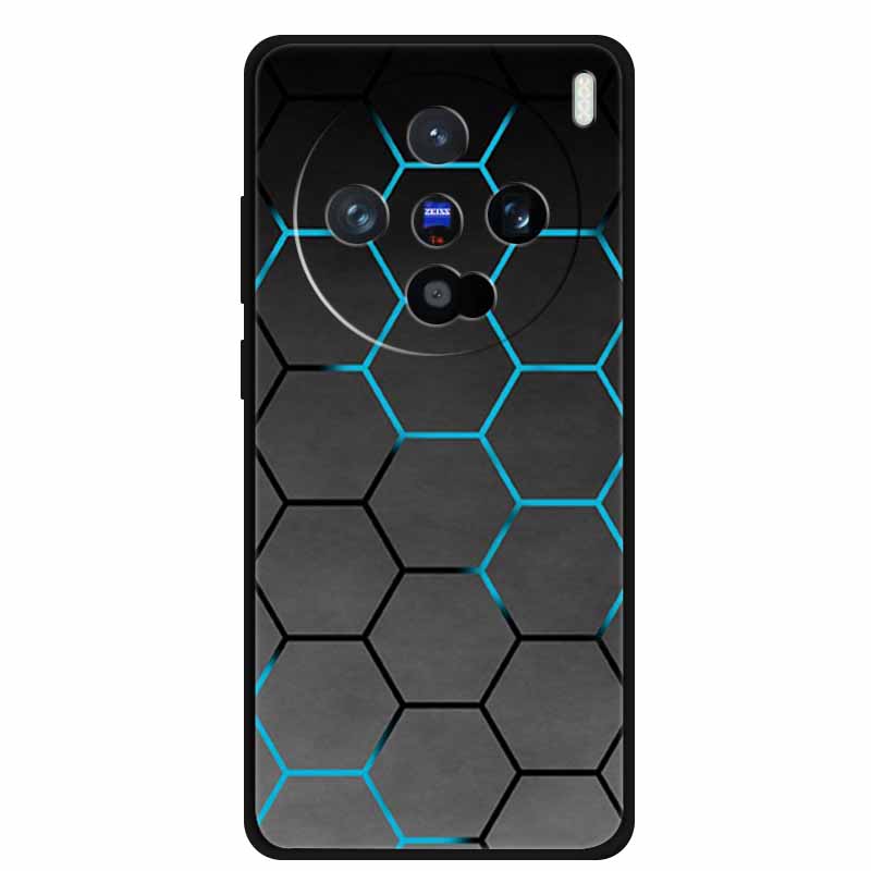 Cartoon Patterns Phone Case For Vivo X100 Ultra pro 5G Soft TPU Silicone Shield Back Cover Funda X 100 Fashion Luxury Bumper