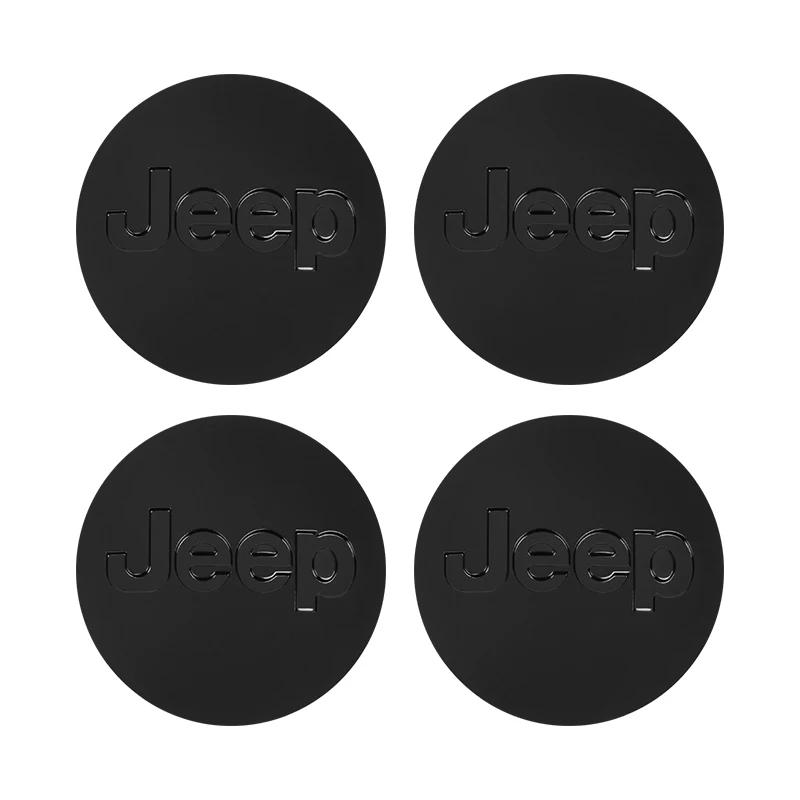 

Для Jeep 4 шт. 55/63 мм Автомобильный логотип Колпачок центральной части колеса Ступица Инструмент Аксессуары Для Jeep JK Gladiator Compass Grand Cherokee Wrangler