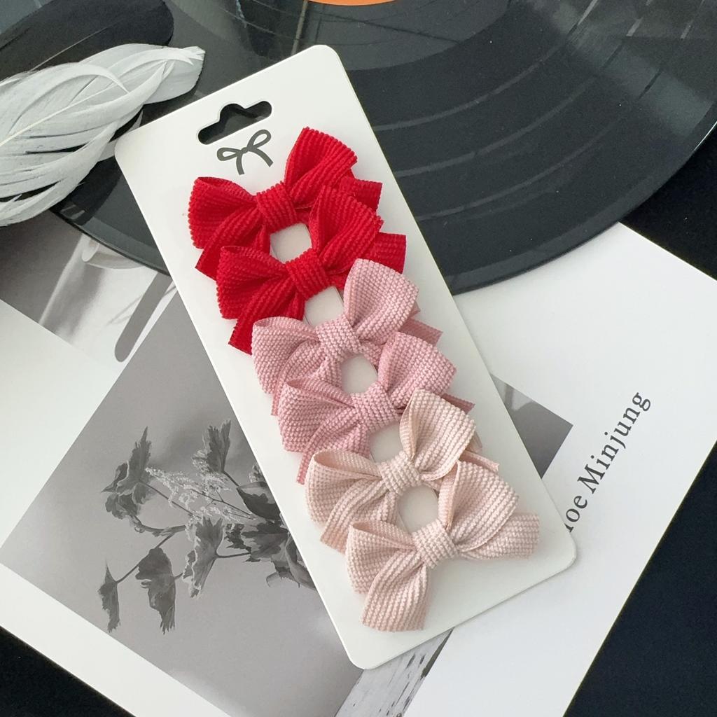 Multi Colored Hair Clip, Children's Bow Combination Hair Clip, Set Of 10 Pieces