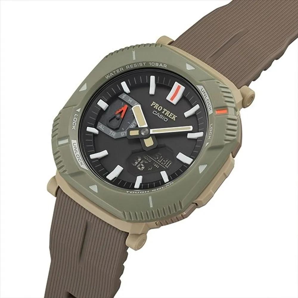 PRJ-B001-5DR IS Solar-powered Outdoor Waterproof Watch