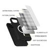 White Black Plaid Print Phone Case For IPhone 16 15 14 13 Pro Max 11 12 Mini Alex Mirror For Magsafe Wireless Charging Cover