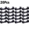 1-60Pcs Self-Adhesive Cable Clips Organizer Drop Wire Holder Cord Management for Ethernet Cable TV PC Under Desk Car Wire Clip