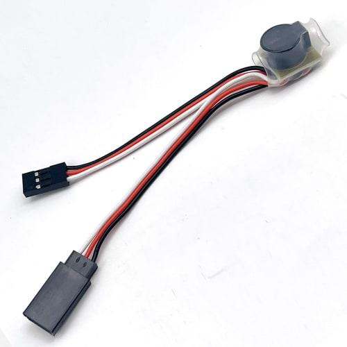 LEXOR RC Radio-Controlled Aircraft Loss Prevention and Locating Electronic Buzzer, 4V-6V, 85dB Loud Alarm, for Drones, Helicopters, and Airplanes, Tag