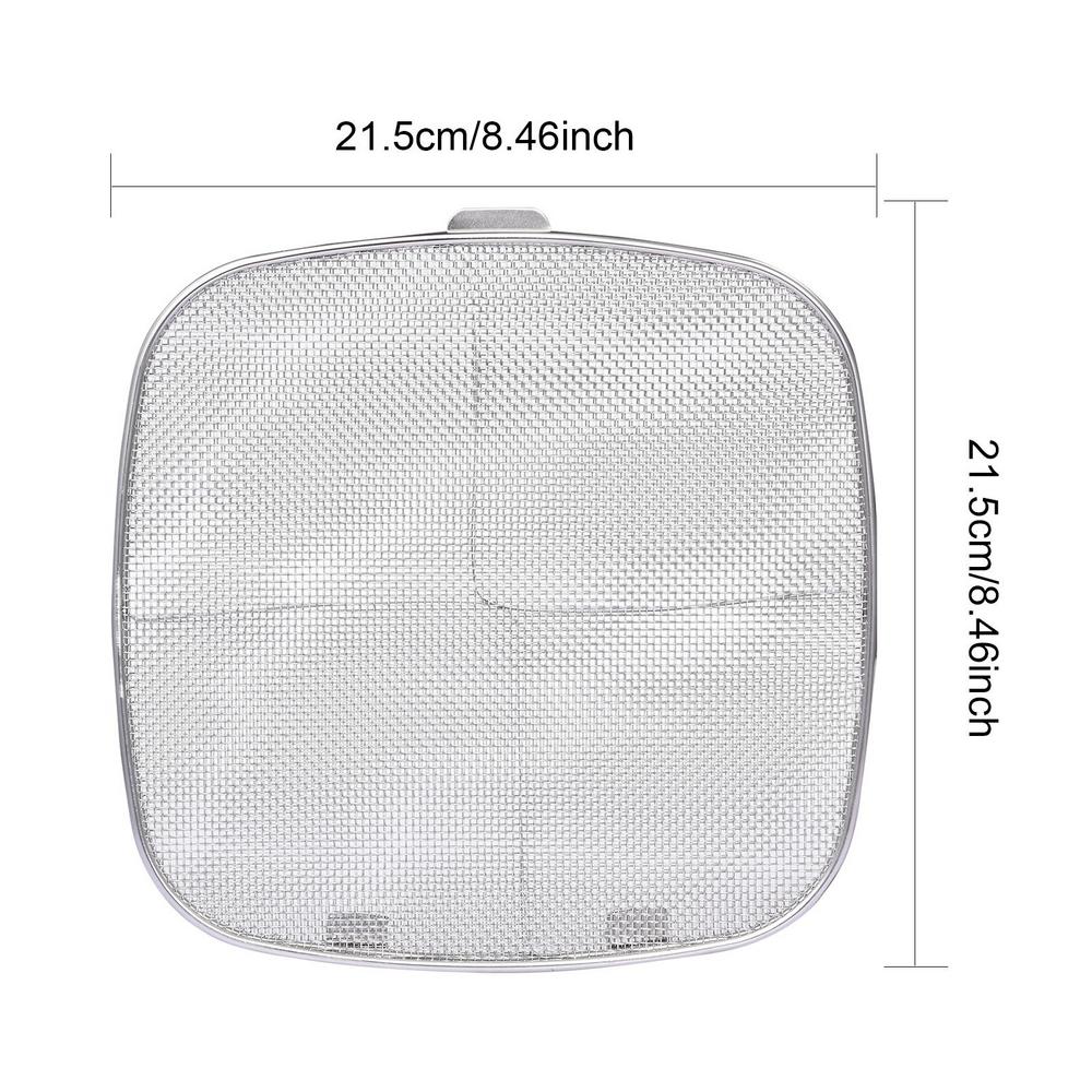 Kitchen Tool Splatter Shield 5-in-1 Anti-splash Air Fryer Replacement Screen Air Fryer Replacement Parts Keep Clean Around Stove