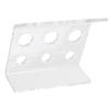 Arched Acrylic Tattoo Permanent Makeup Microblading Pigment Cup Cap Stand Ink Holder