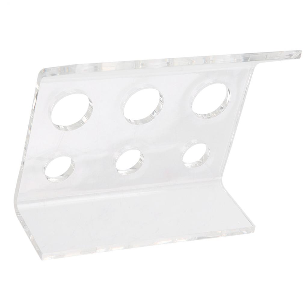 Arched Acrylic Tattoo Permanent Makeup Microblading Pigment Cup Cap Stand Ink Holder