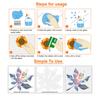 Glass Sticker Rainbow Anti Collision DIY Window Decal Removable Reusable Sun Catcher Cloud Attachable Mirror Cling Bedroom