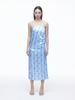Dilettantism Cocktail Shirred Long Dress