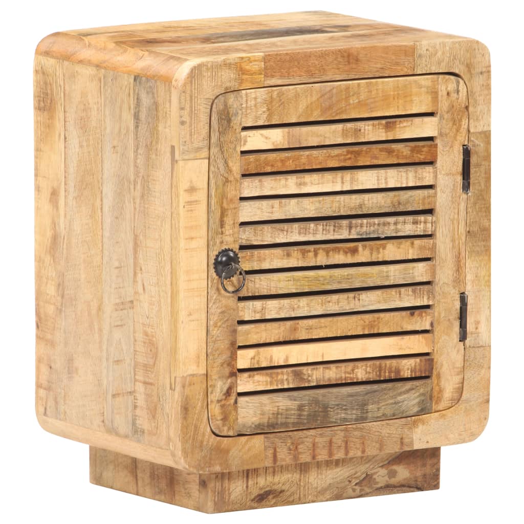 Nightstand 40 x 30 x 50 cm Rough Mango Wood