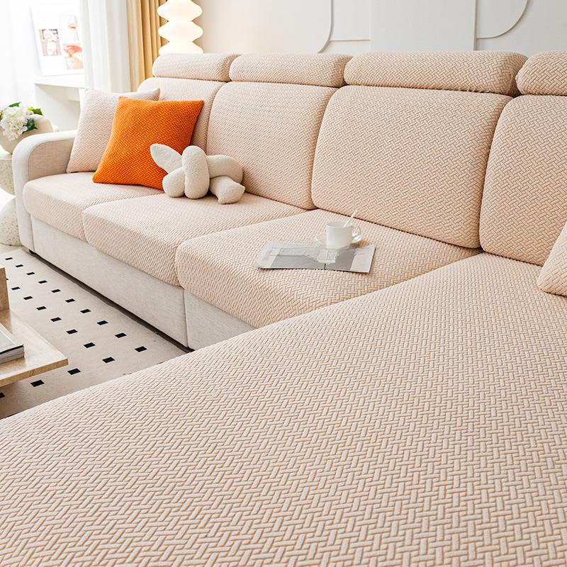 Stretch Sofföverdrag Överdrag Fyra Säsonger Universellt Sofföverdrag Allomfattande Universellt Överdrag Halkfritt Sofföverdrag Handduk